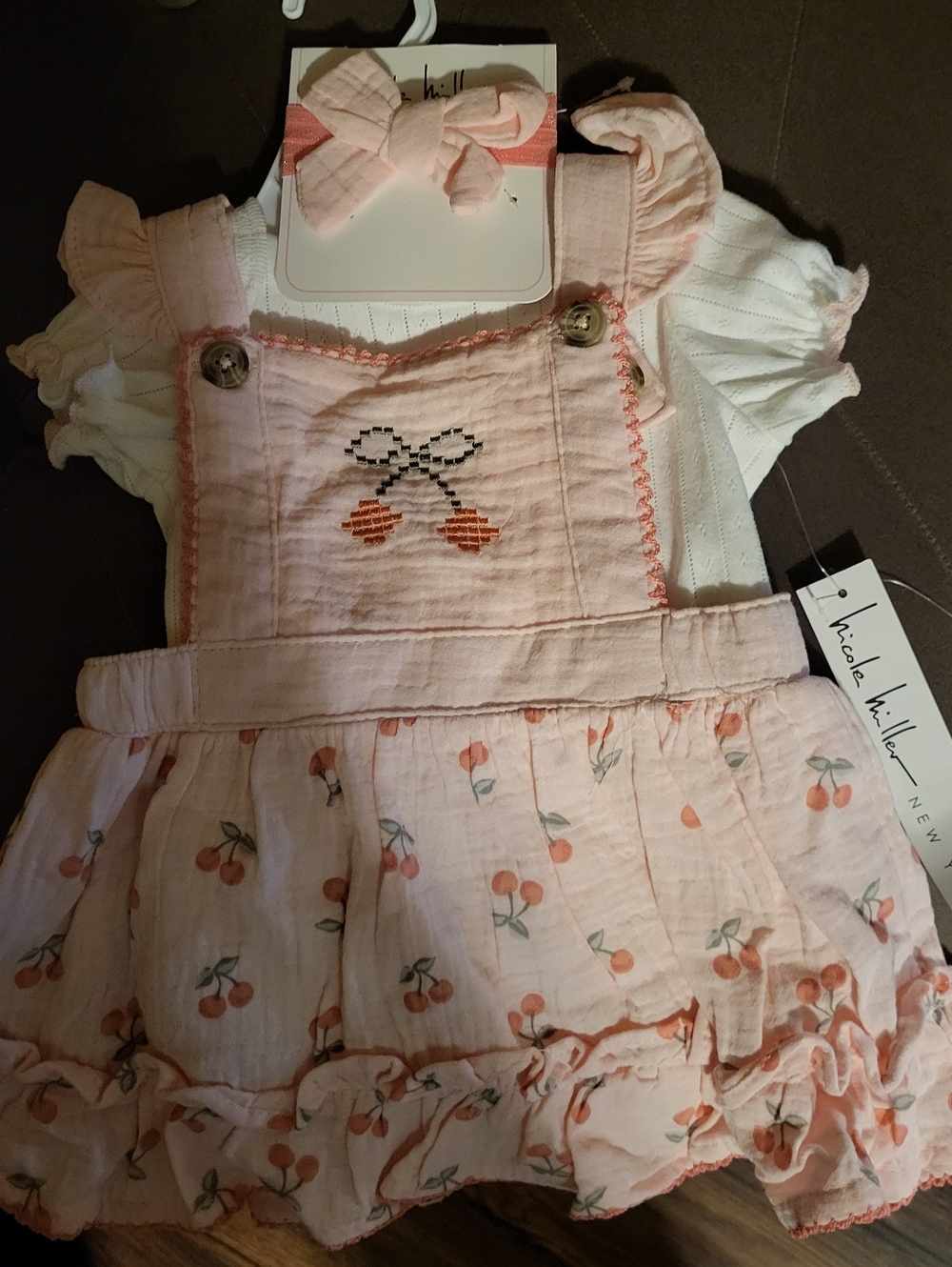 Nicole Miller Baby Set